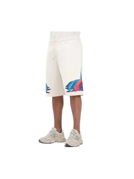 Spodenki sportowe Marcelo Burlon białe
