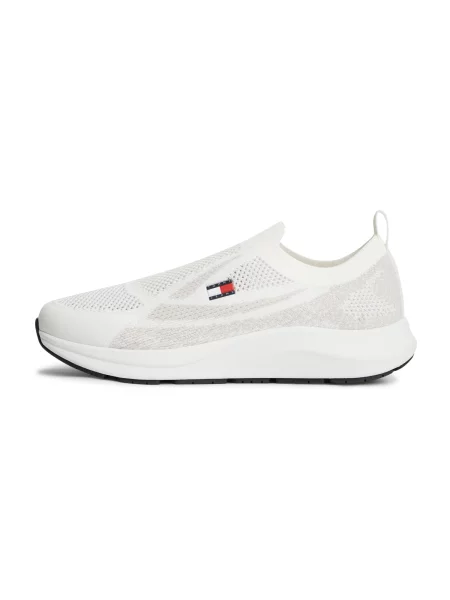 Tommy Jeans Belebújós cipők greige fehér