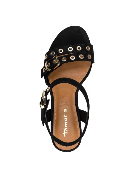 Tamaris Sandale auriu negru
