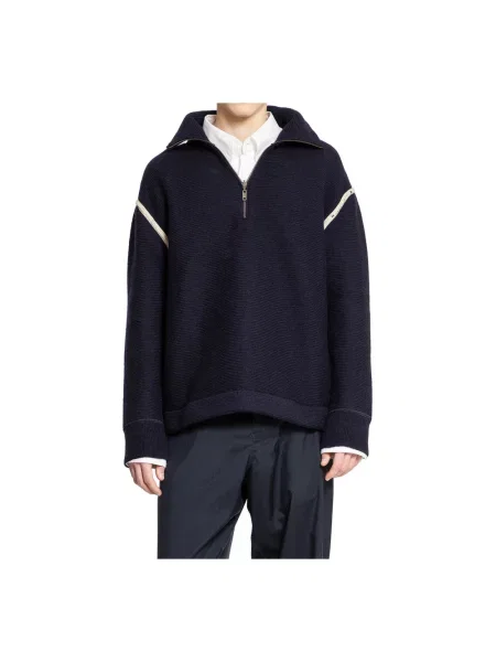 Sweter Maison Margiela niebieski