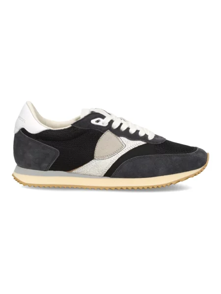 Buty do biegania Philippe Model skórzane do biegania czarne