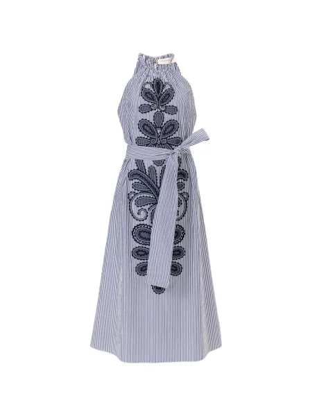 Rochie midi Carolina Herrera albastru