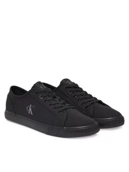Calvin Klein Jeans Tenisky Ess Vulc Low Mg Canvas černá