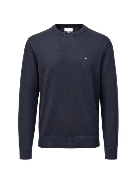 Pulover Tommy Hilfiger din cașmir negru