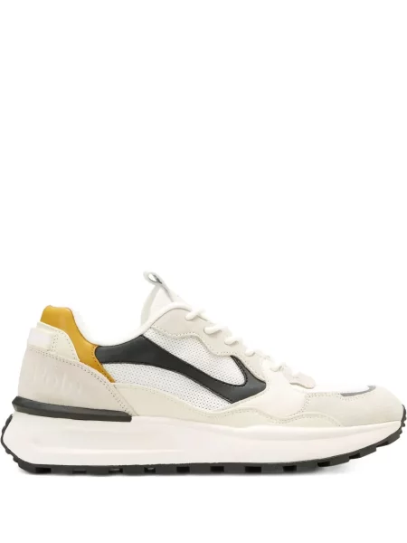 Sneakerși Marc O'polo plasă alb