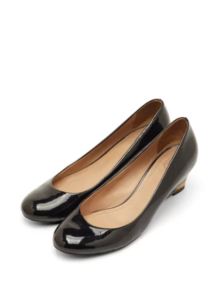 Pantofi cu toc Tory Burch cu pană negru