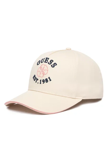 Бейсболка Guess бежевий