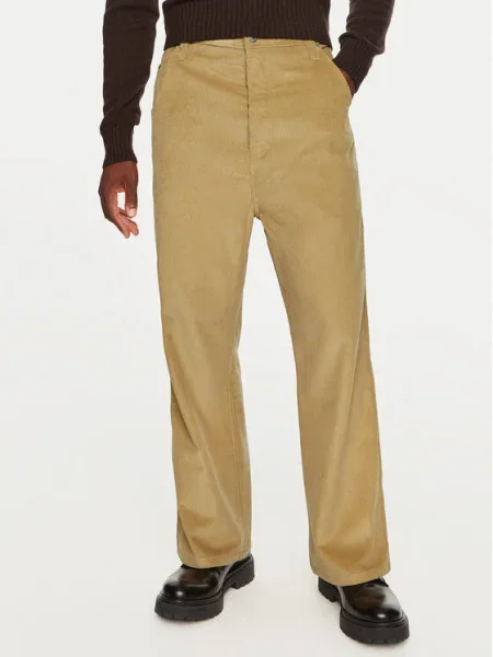 AMI PARIS Pantaloni din Baggy Fit maro