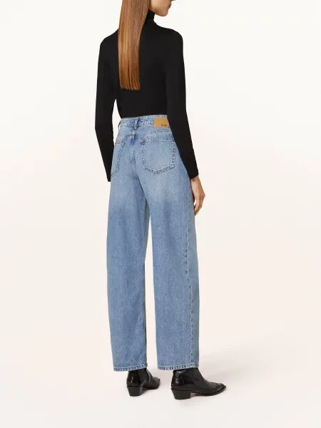 Drykorn Jeansy Straight Medley blau niebieskie
