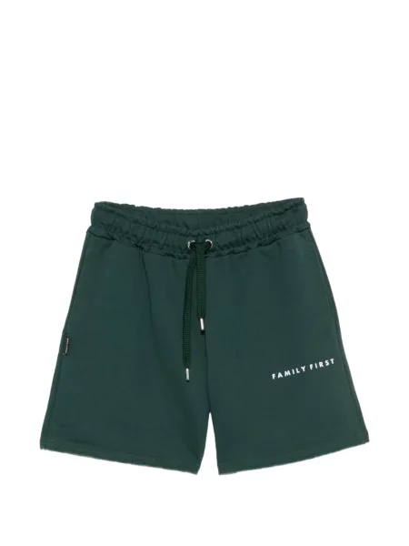 Pantaloni scurți Family First cu autograf cu cordon verde