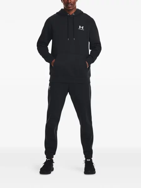 Hanorac cu glugă Under Armour cu autograf negru