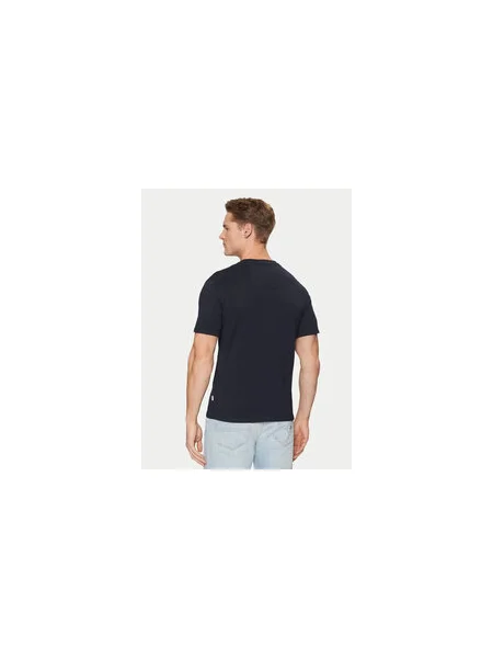 Guess Jeans Póló Slim Fit sötétkék