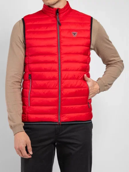 Fred Mello Жилет з утеплювачем червоний