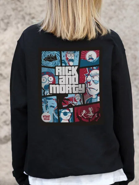 Світшот Without чорний