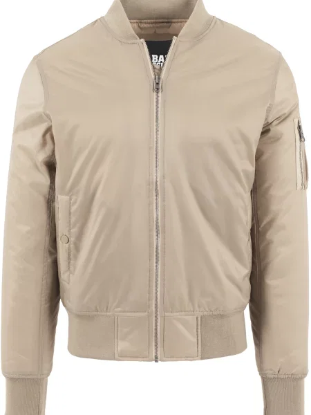 Urban Classics Átmeneti dzseki Basic Bomber Jacket bézs