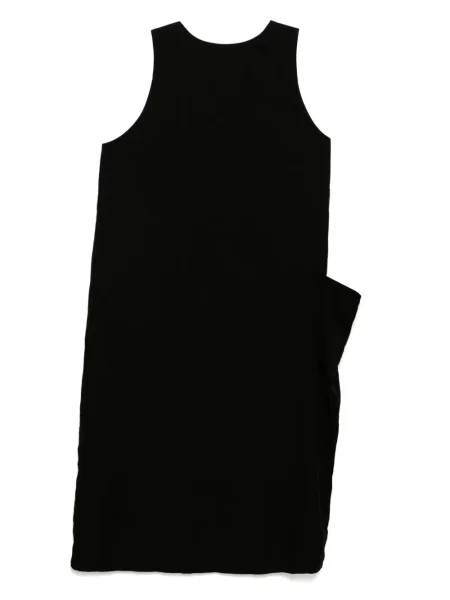 Rochie fără mâneci Y's fără mâneci din țesătură twill de costum