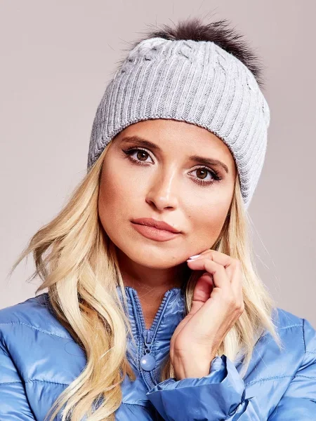 Șapcă Fashionhunters gri
