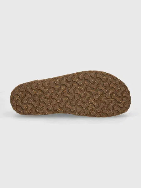 Замшеві туфлі Birkenstock Utti Lace бежевий