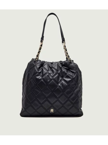 TOMMY HILFIGER Shopper táska fekete