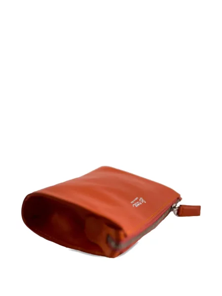 Geanta de piele La Rose din piele roz