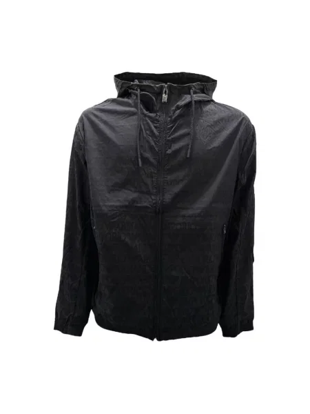 Kurtka bomber Emporio Armani niebieski