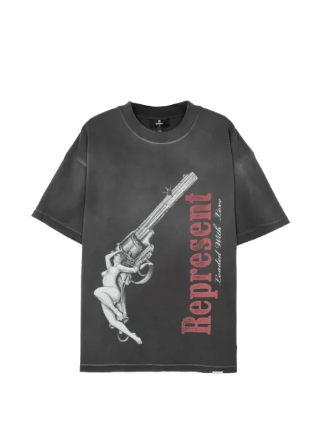 Tricou Represent cu imagine gri