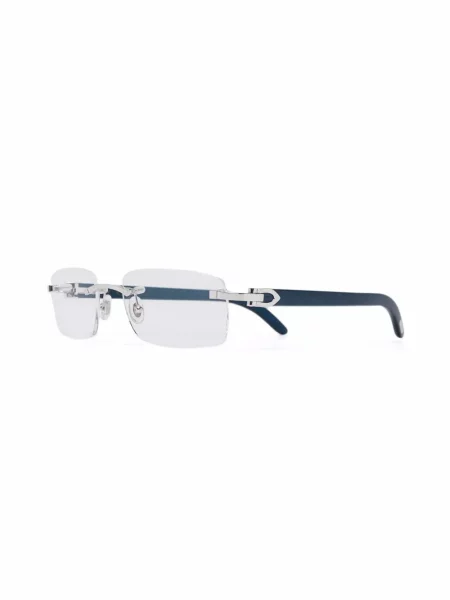 Saulės akiniai Cartier Eyewear mėlyna
