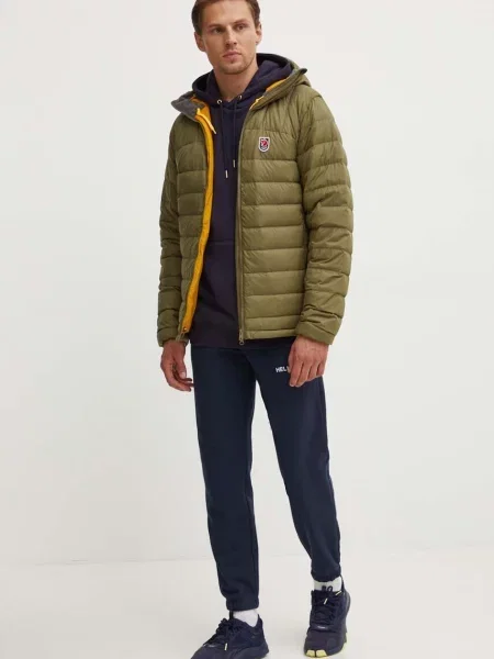 Bombažen pulover Puma PUMA X STAPLE mornarsko s kapuco modra