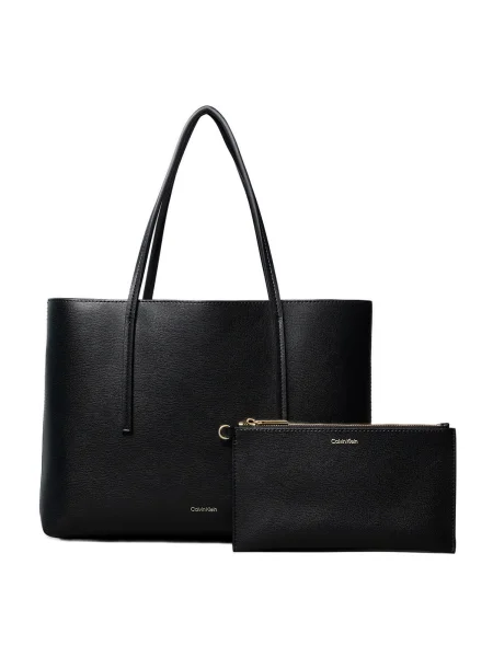 Geantă shopper Calvin Klein negru