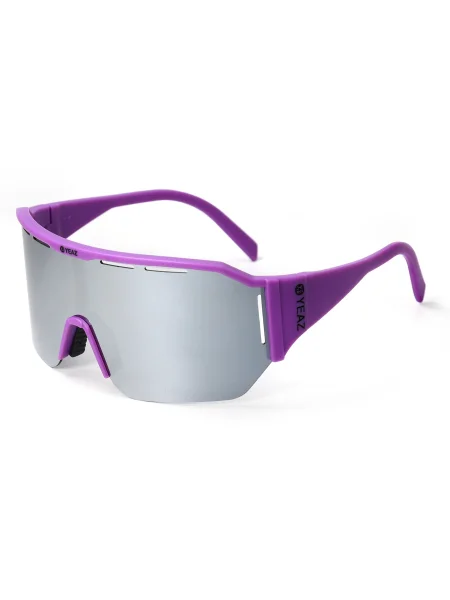YEAZ Ochelari de soare sport Sunvibe lila argintiu