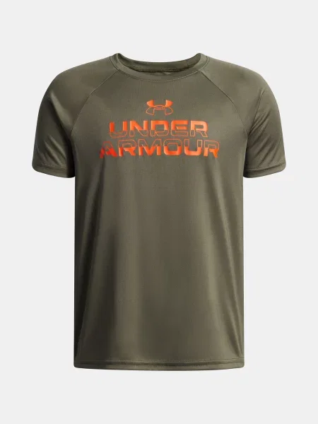 Tricou copii Under Armour portocaliu