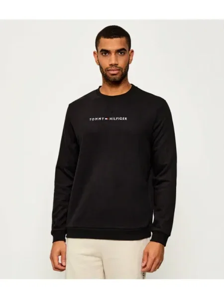 TOMMY HILFIGER Tréning póló / fehér fekete