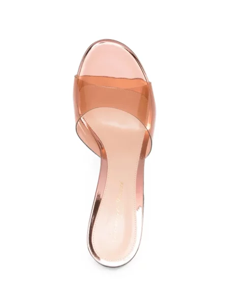 Papuci tip mules Gianvito Rossi portocaliu