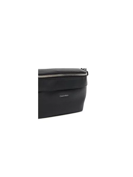 Calvin Klein Torbica za okrog pasu﻿ Raised Waistbag črna