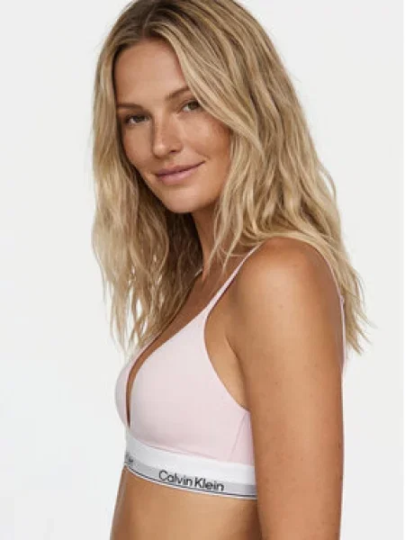 Calvin Klein Underwear Podprsenka svetlosivá / rosé / čierna / biela ružová