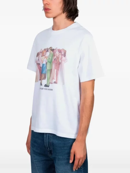 Tricou Carne Bollente cu imagine alb