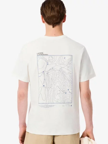 Футболка Lacoste біла