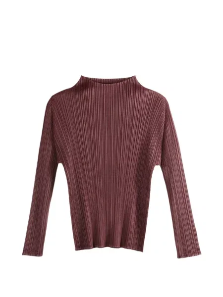 Top Pleats Please Issey Miyake plisat lung maro