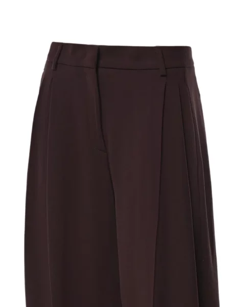 Pantaloni The Andamane conici maro