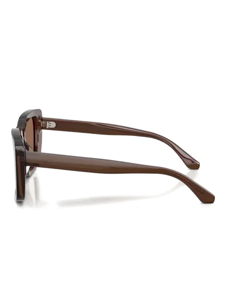 Ochelari de soare Emporio Armani maro