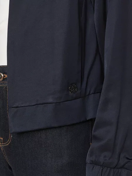 S.Oliver Black Label Satynowy Bolerko blau czarne