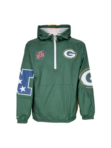 Kurtka Mitchell & Ness zielona