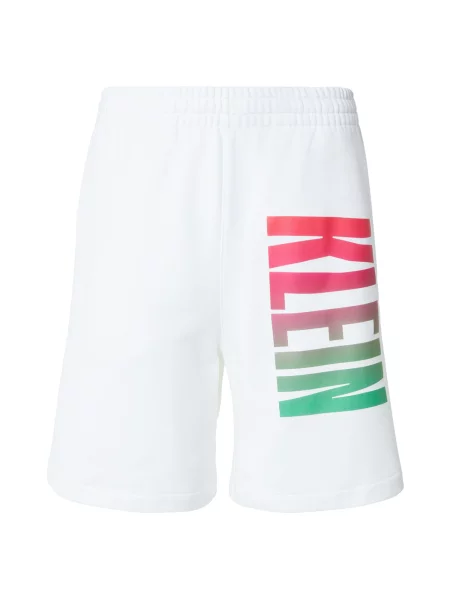 Calvin Klein Jeans Pantaloni PRIDE verde deschis / mov zmeură / portocaliu alb