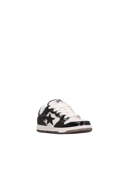 Sneakersy A Bathing Ape® skórzane czarne
