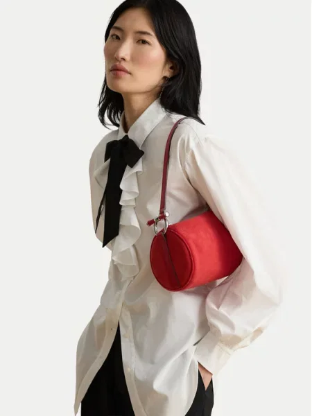 Kabelka LAUREN RALPH LAUREN červená