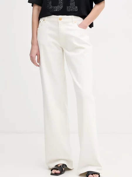 Marciano by Guess τζιν wide leg γυναικεία KYLIE μπεζ