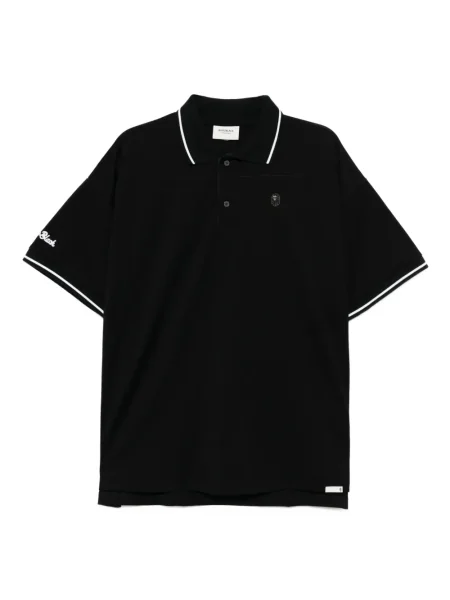 Polo Bape Black *a Bathing Ape® cu broderie negru