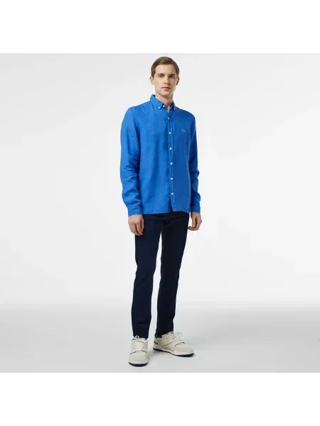 Lacoste Koszula Lacoste granatowa