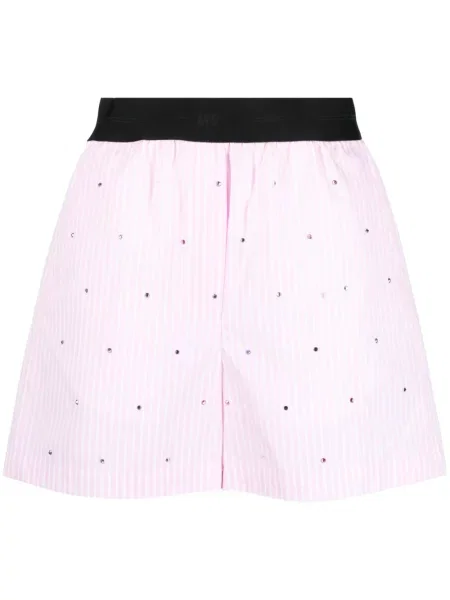 Stras pantaloni scurți Msgm roz