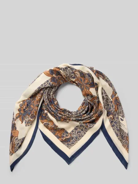 Szal Weekend Max Mara granatowa